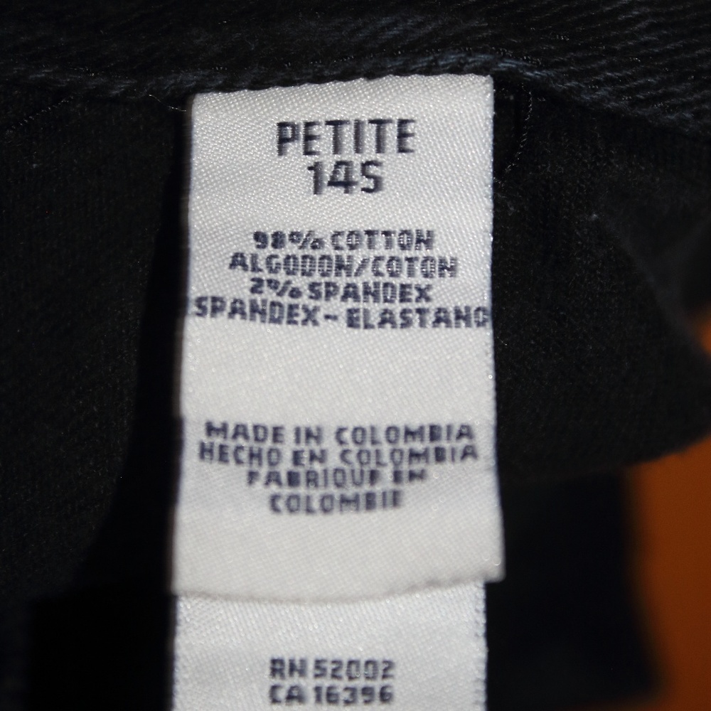 EUC LIZ CLAIBORNE ORIGINAL LIZWEAR JEANS(14S/P) - Picture 5 of 8